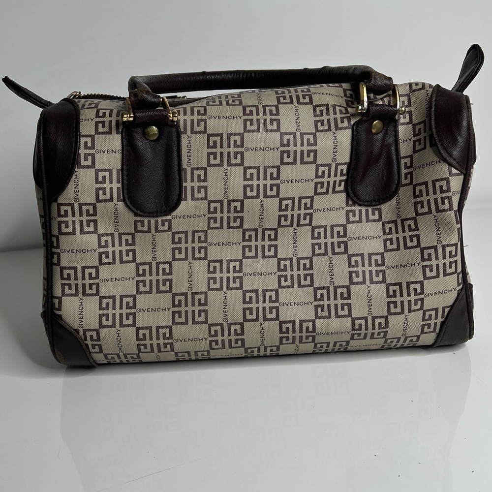 Givenchy Vintage Top Double Handle Zip Top Boston Bag - Picture 5 of 14